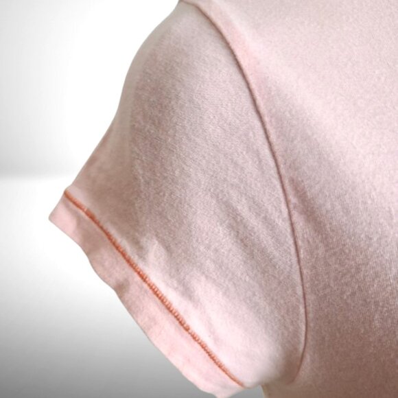 Just Cavalli Pink Tee w/ Leopard + Paisley Print | Medium - Picture 5 of 11